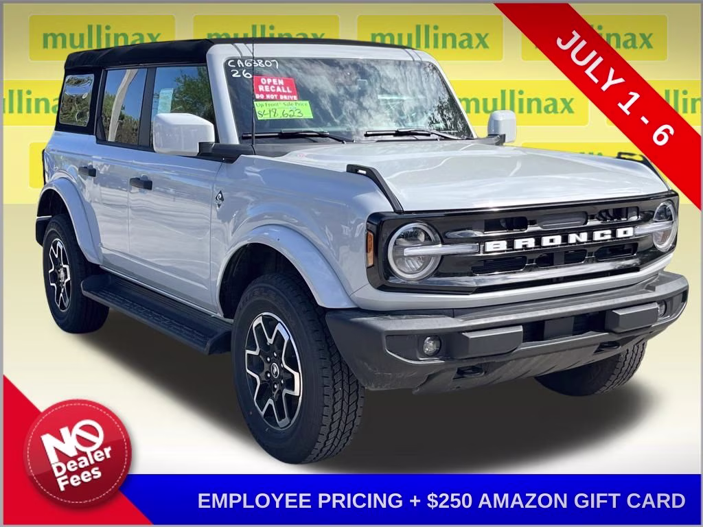 2026 Avalanche Ford Bronco Outer Banks 4X4 SUV