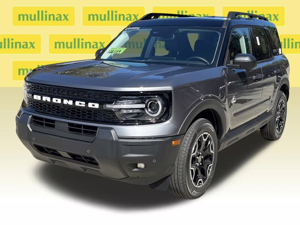 2026 Gray Metallic Ford Bronco Sport Outer Banks 4X4 SUV