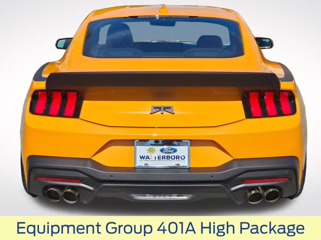 2026 Orange Fury Metallic Tri-Coat Ford Mustang GT Premium RWD Coupe