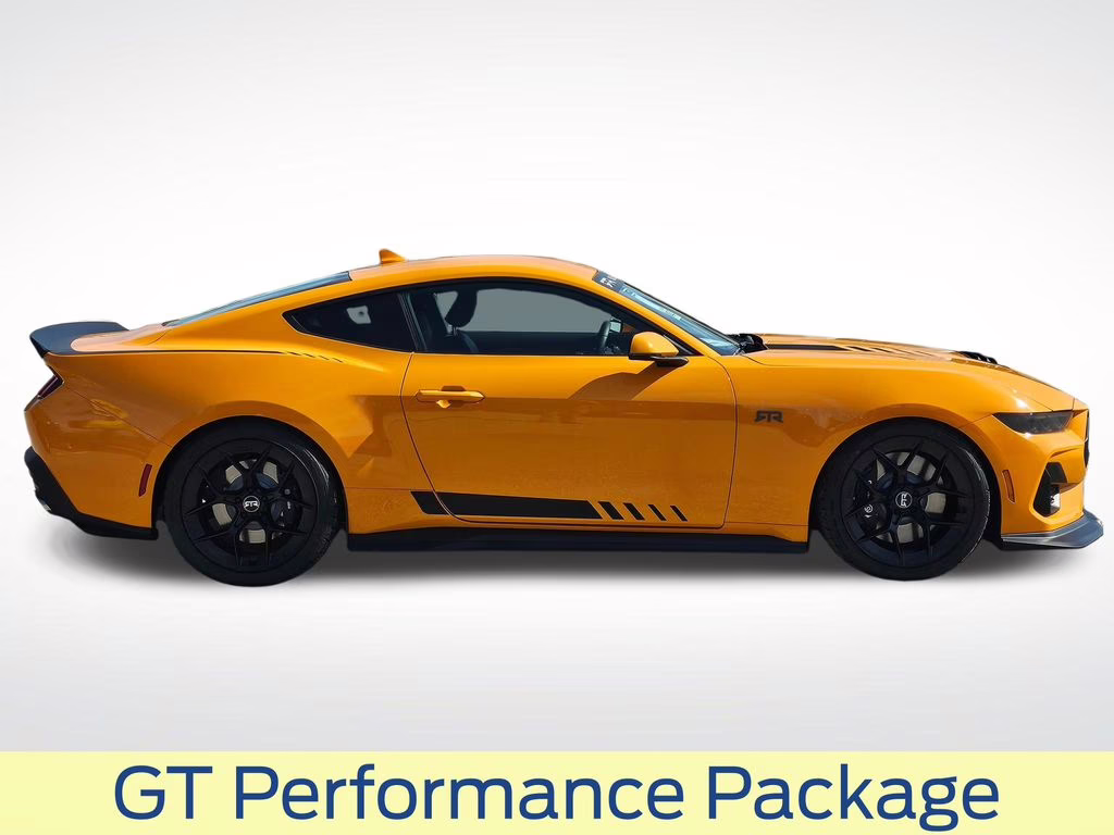 2026 Orange Fury Metallic Tri-Coat Ford Mustang GT Premium RWD Coupe