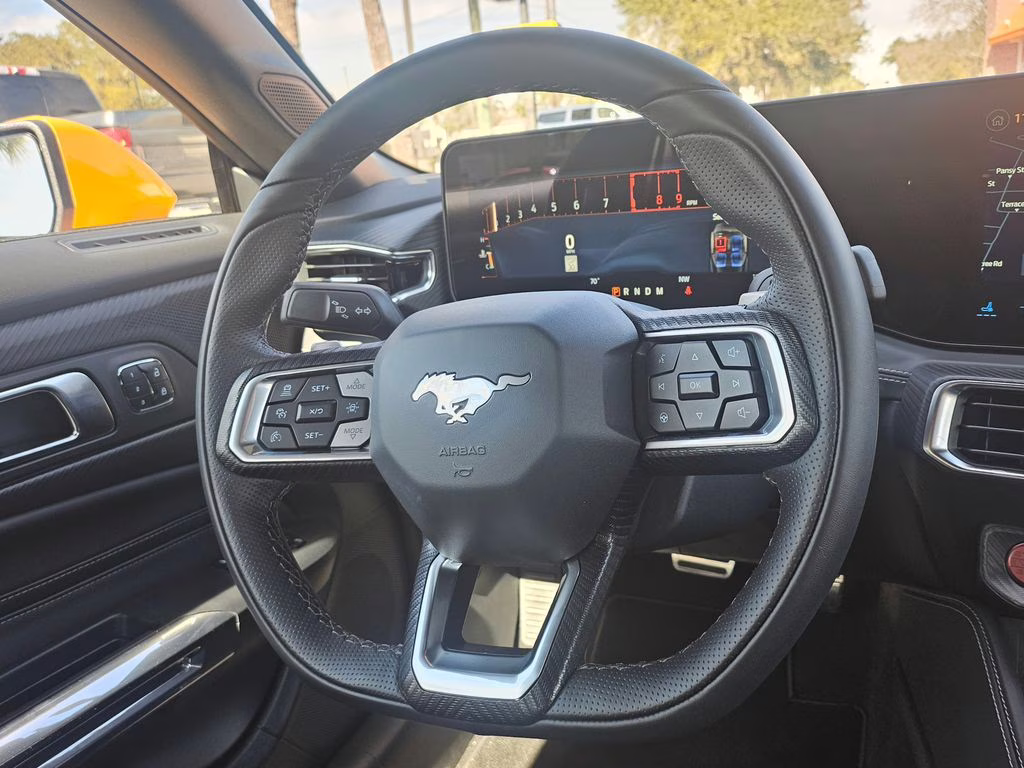 2026 Orange Fury Metallic Tri-Coat Ford Mustang GT Premium RWD Coupe