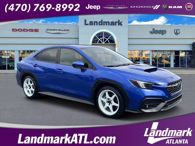 2023 WR Blue Pearl Subaru WRX Premium AWD Sedan