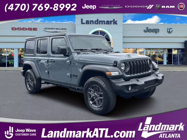 2026 Anvil Clear Coat Jeep Wrangler Sport 4X4 Convertible