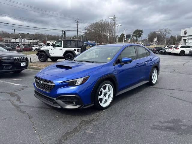 2023 WR Blue Pearl Subaru WRX Premium AWD Sedan