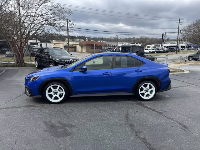 2023 WR Blue Pearl Subaru WRX Premium AWD Sedan
