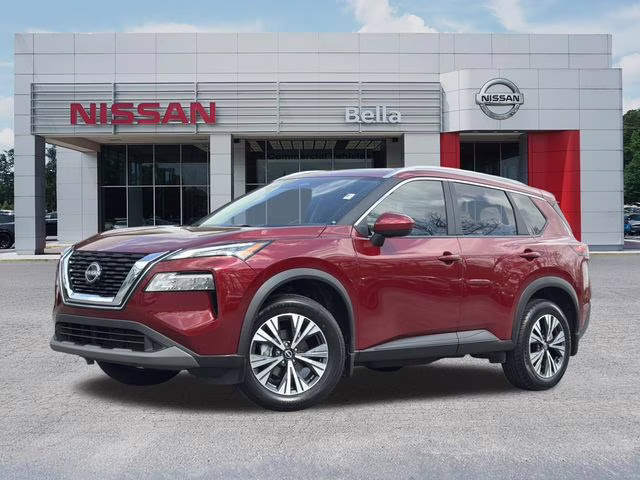 2023 Scarlet Ember Tintcoat Nissan Rogue SV FWD SUV