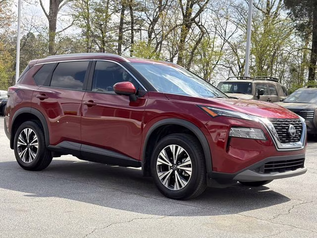 2023 Scarlet Ember Tintcoat Nissan Rogue SV FWD SUV