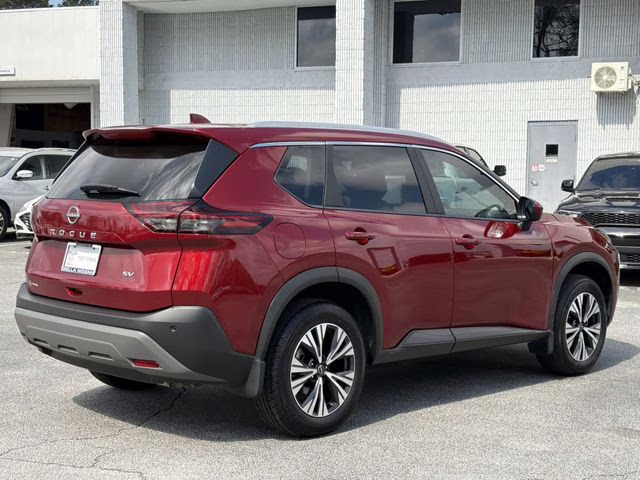 2023 Scarlet Ember Tintcoat Nissan Rogue SV FWD SUV
