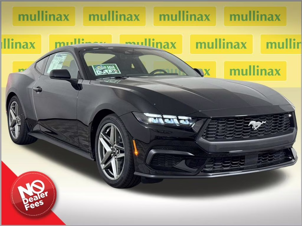 2026 Shadow Black Ford Mustang EcoBoost RWD Coupe