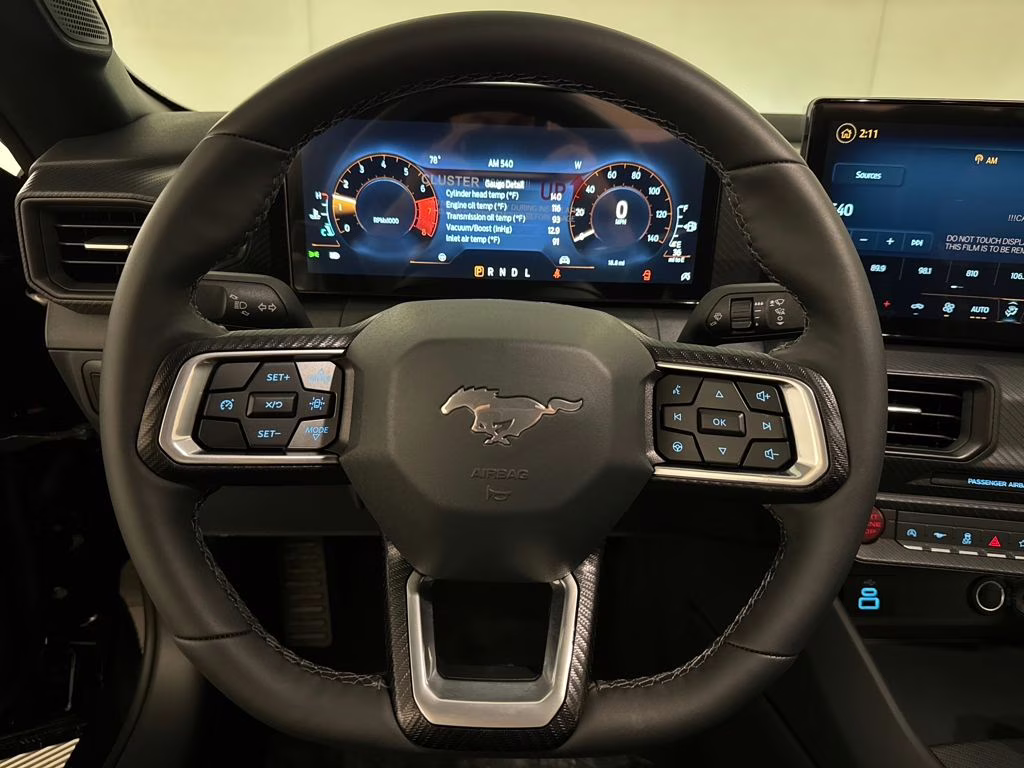 2026 Shadow Black Ford Mustang EcoBoost RWD Coupe