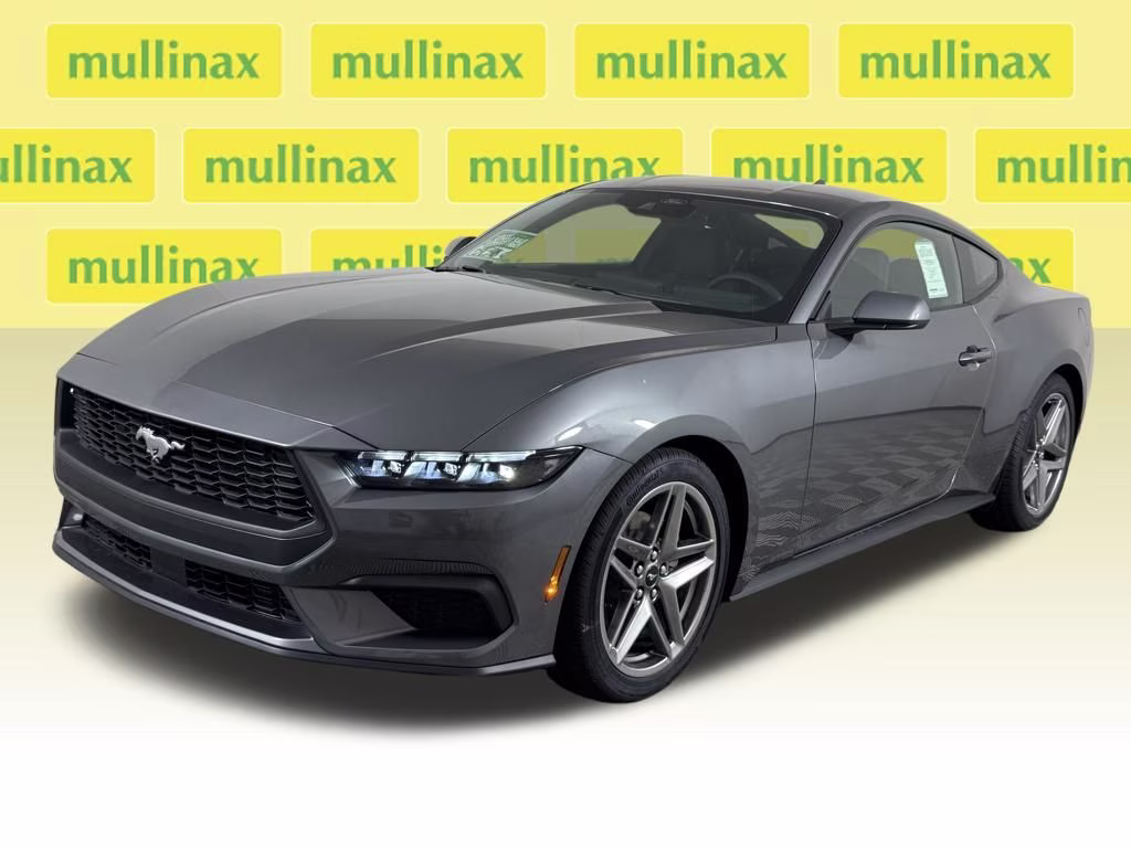 2026 Carbonized Gray Metallic Ford Mustang EcoBoost RWD Coupe