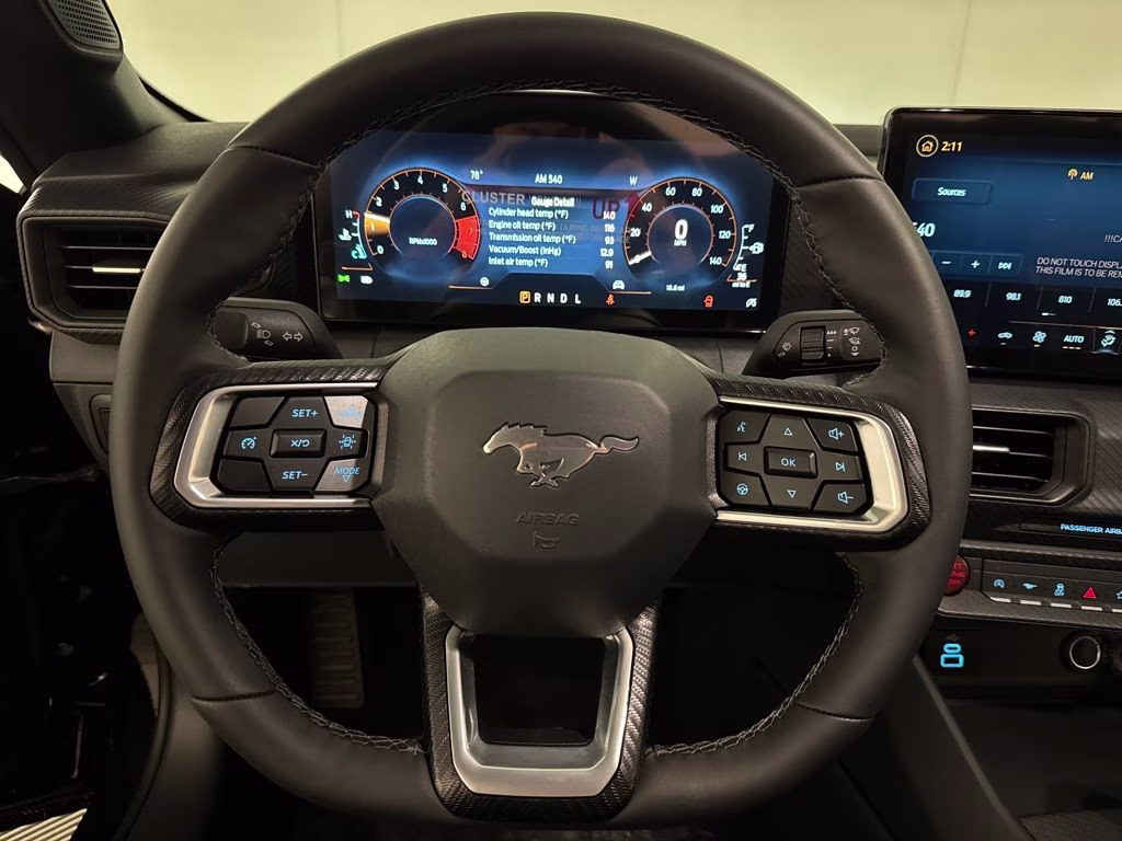 2026 Shadow Black Ford Mustang EcoBoost RWD Coupe