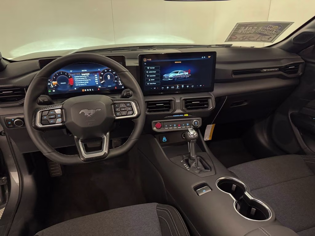 2026 Carbonized Gray Metallic Ford Mustang EcoBoost RWD Coupe