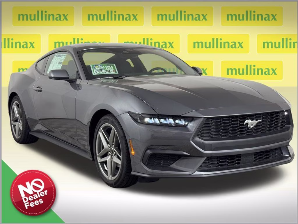 2026 Carbonized Gray Metallic Ford Mustang EcoBoost RWD Coupe