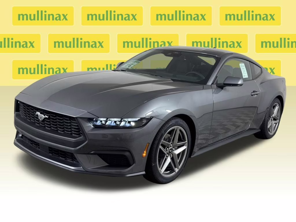 2026 Carbonized Gray Metallic Ford Mustang EcoBoost RWD Coupe