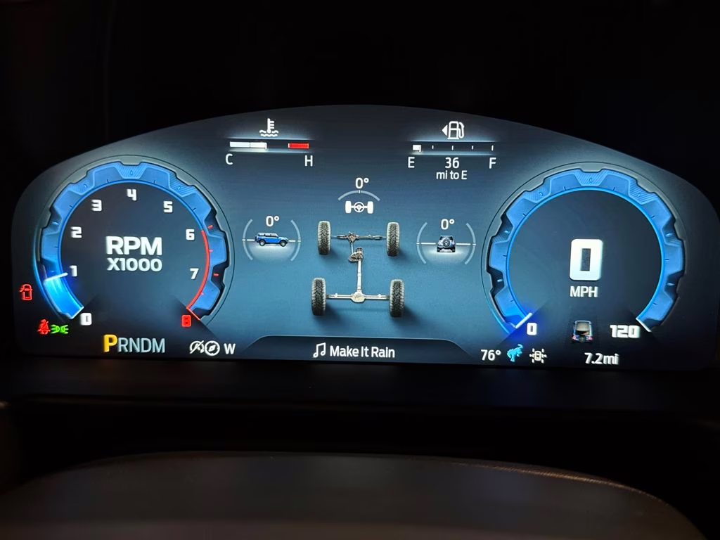 2026 Avalanche Gray Ford Bronco Badlands 4X4 SUV