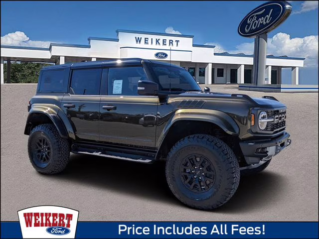 2026 Shelter Green Metallic Ford Bronco Raptor 4X4 SUV