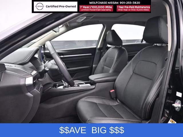 2025 Super Black Clearcoat Nissan Altima 2.5 SL FWD Sedan