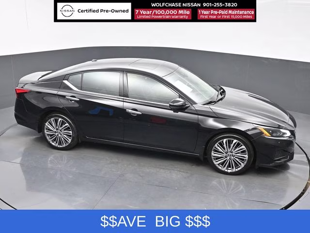 2025 Super Black Clearcoat Nissan Altima 2.5 SL FWD Sedan