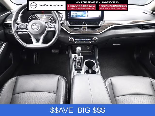 2025 Super Black Clearcoat Nissan Altima 2.5 SL FWD Sedan