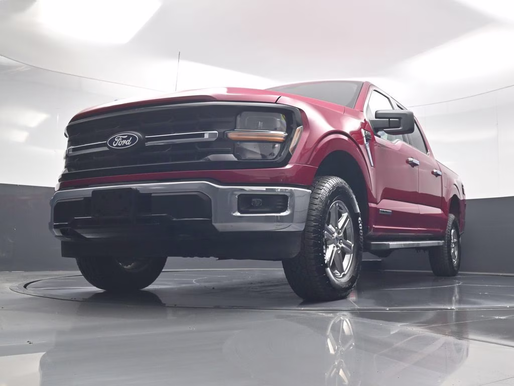 2025 Red Metallic Ford F-150 XLT 4X4 Truck