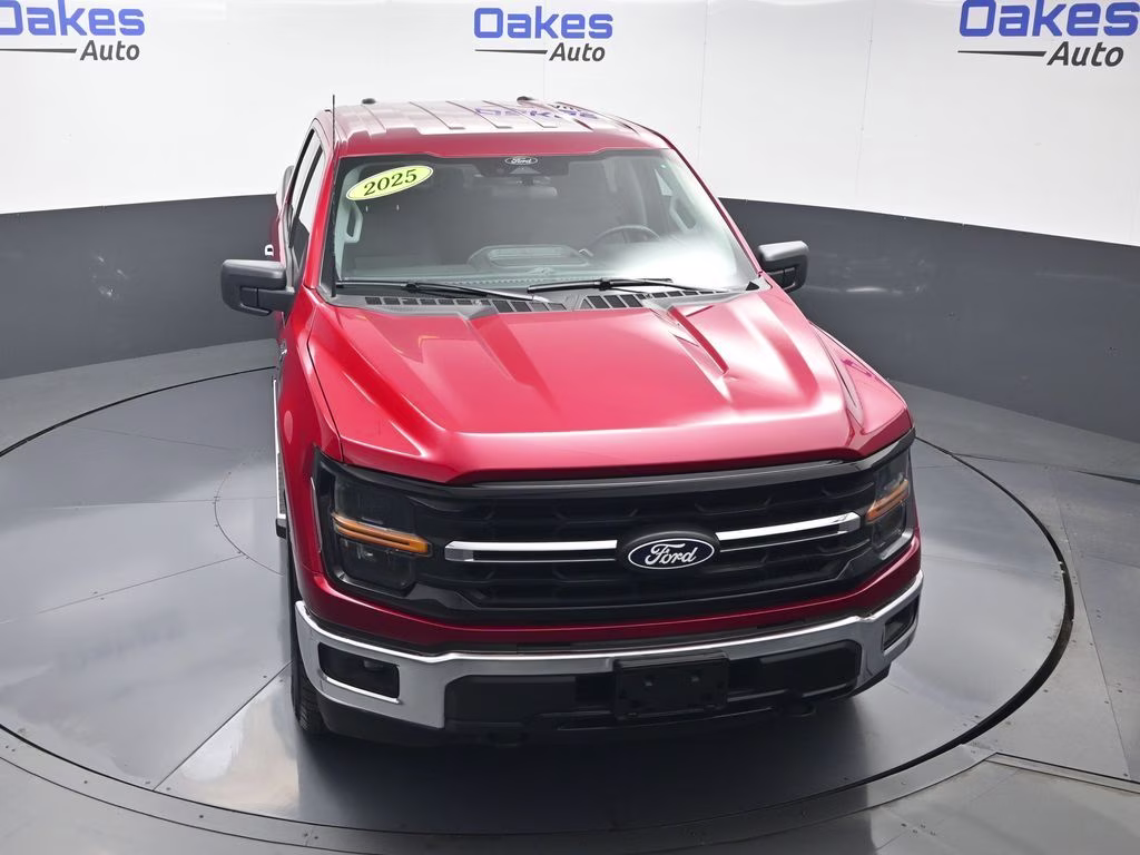 2025 Red Metallic Ford F-150 XLT 4X4 Truck