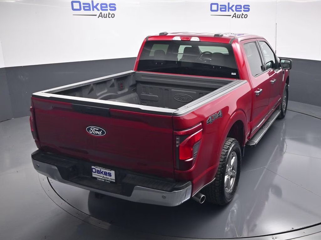 2025 Red Metallic Ford F-150 XLT 4X4 Truck