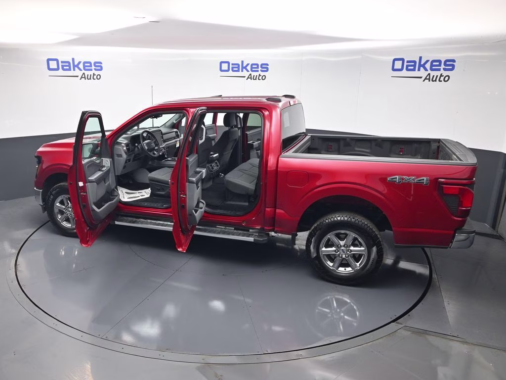 2025 Red Metallic Ford F-150 XLT 4X4 Truck