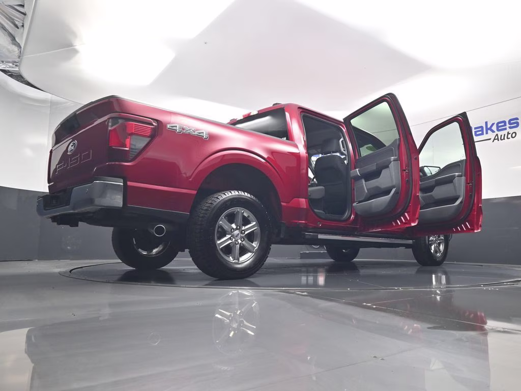 2025 Red Metallic Ford F-150 XLT 4X4 Truck