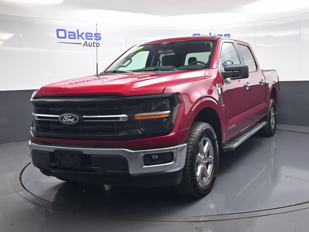 2025 Red Metallic Ford F-150 XLT 4X4 Truck