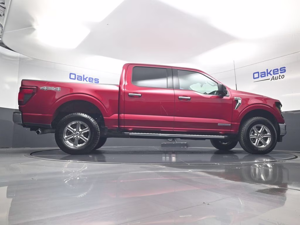 2025 Red Metallic Ford F-150 XLT 4X4 Truck