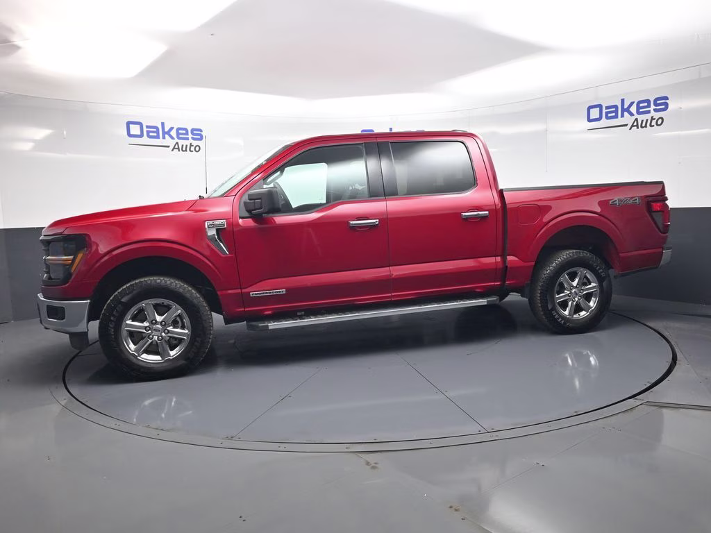 2025 Red Metallic Ford F-150 XLT 4X4 Truck