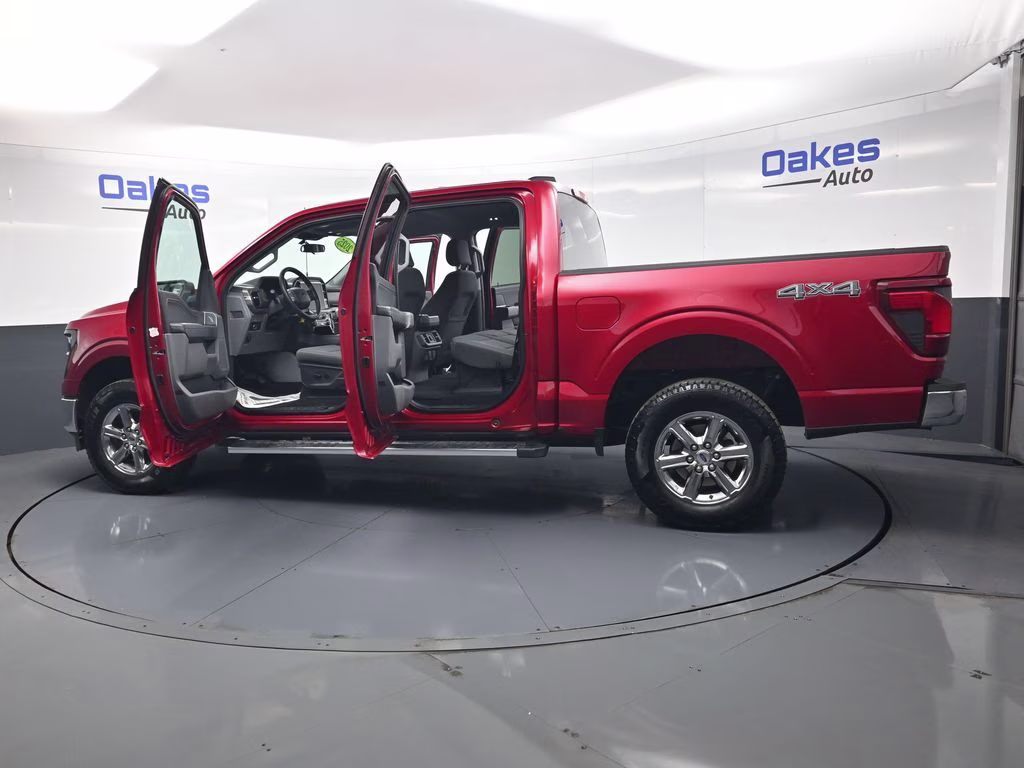 2025 Red Metallic Ford F-150 XLT 4X4 Truck