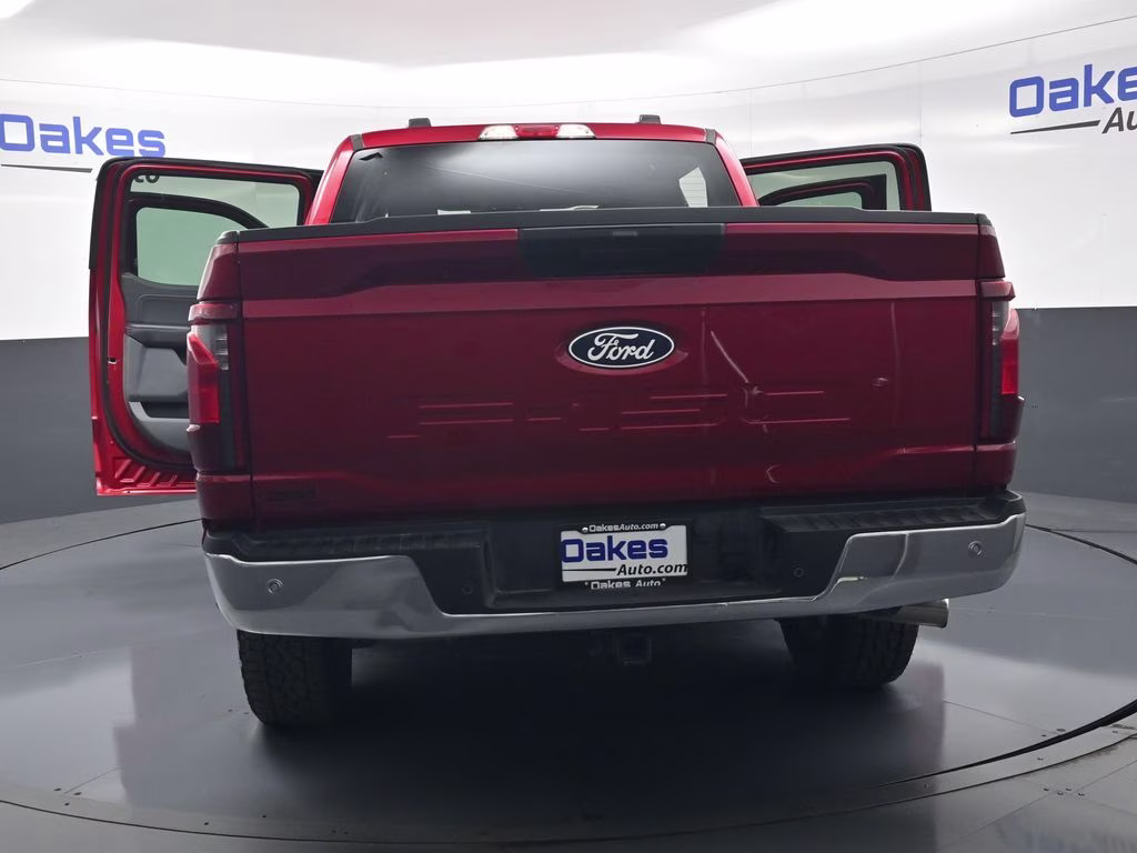 2025 Red Metallic Ford F-150 XLT 4X4 Truck