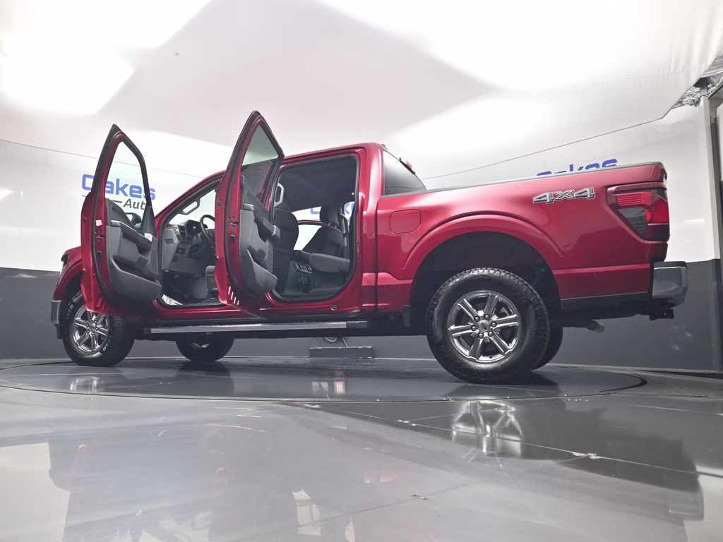2025 Red Metallic Ford F-150 XLT 4X4 Truck