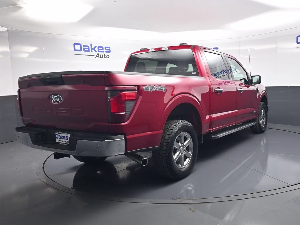 2025 Red Metallic Ford F-150 XLT 4X4 Truck