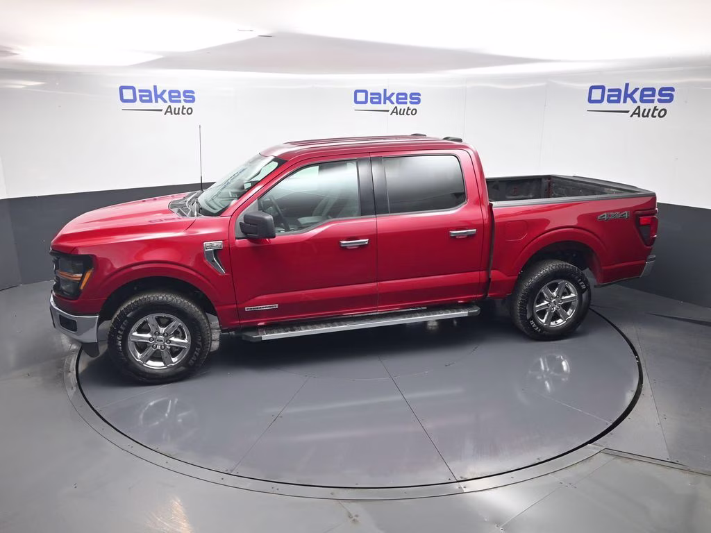 2025 Red Metallic Ford F-150 XLT 4X4 Truck