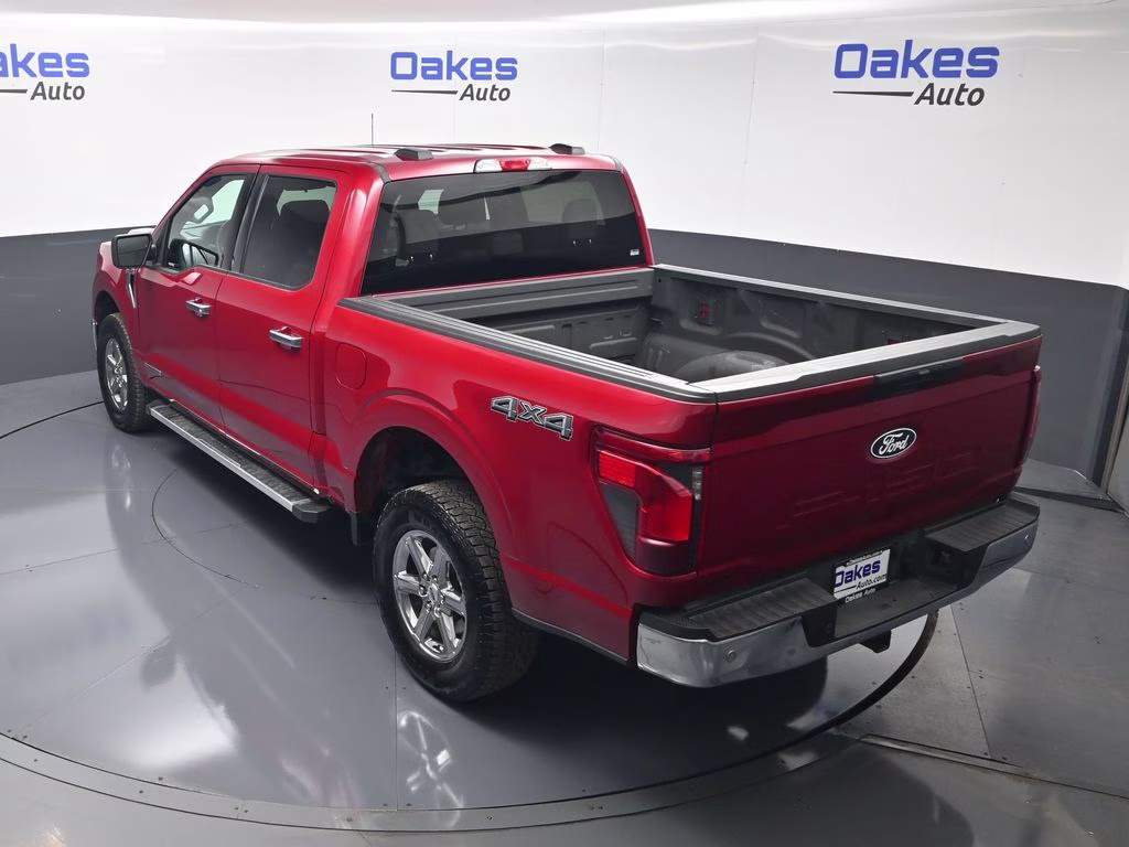 2025 Red Metallic Ford F-150 XLT 4X4 Truck