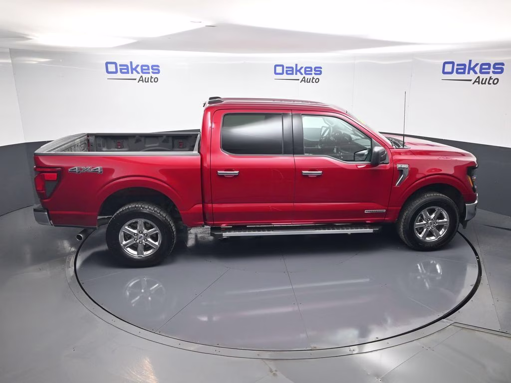 2025 Red Metallic Ford F-150 XLT 4X4 Truck
