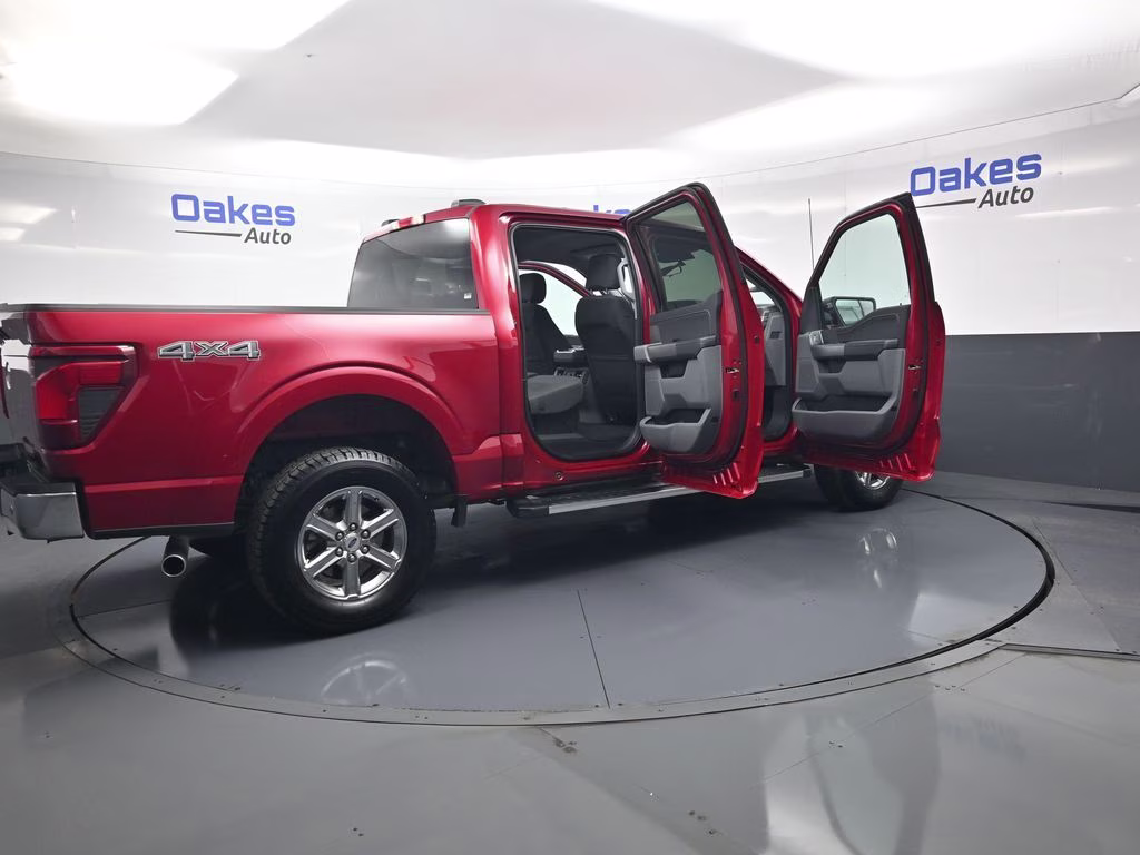 2025 Red Metallic Ford F-150 XLT 4X4 Truck