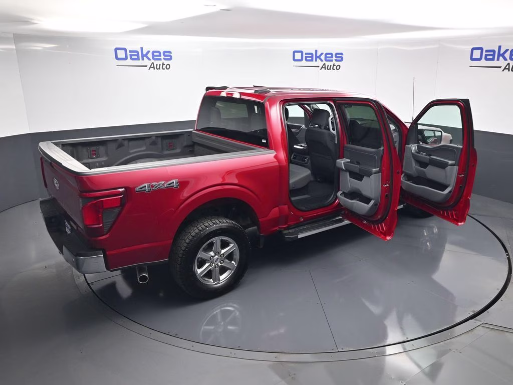 2025 Red Metallic Ford F-150 XLT 4X4 Truck