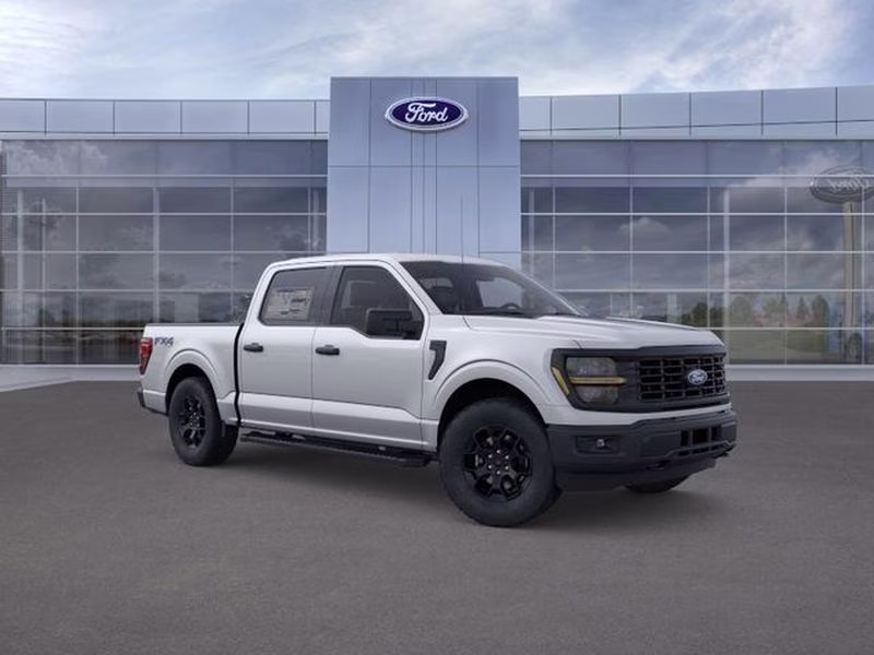 2026 Iconic Silver Metallic Ford F-150 STX 4X4 Truck