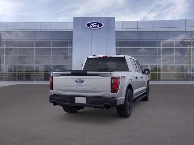 2026 Iconic Silver Metallic Ford F-150 STX 4X4 Truck
