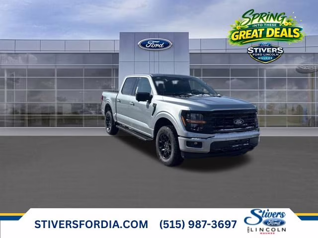 2026 Iconic Silver Metallic Ford F-150 XLT 4X4 Truck