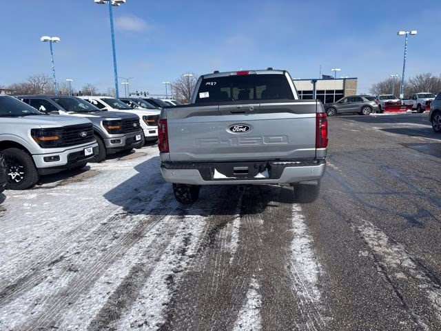 2026 Iconic Silver Metallic Ford F-150 XLT 4X4 Truck