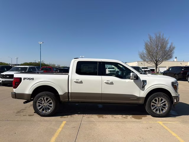 2026 Star White Metallic Tri-Coat Ford F-150 King Ranch 4X4 Truck