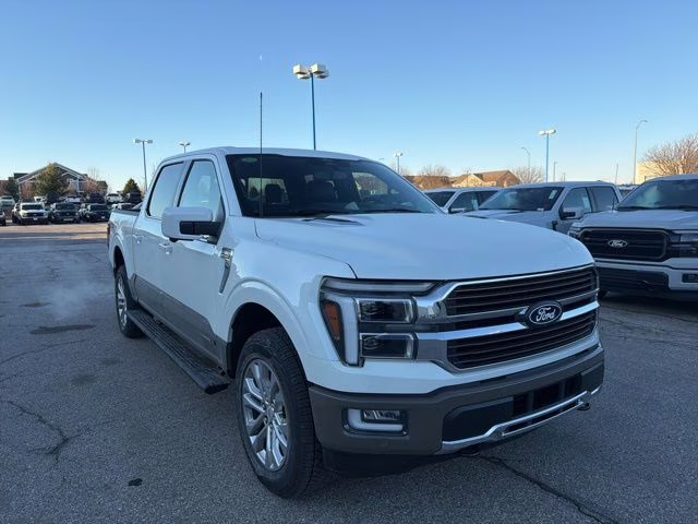 2026 Star White Metallic Tri-Coat Ford F-150 King Ranch 4X4 Truck
