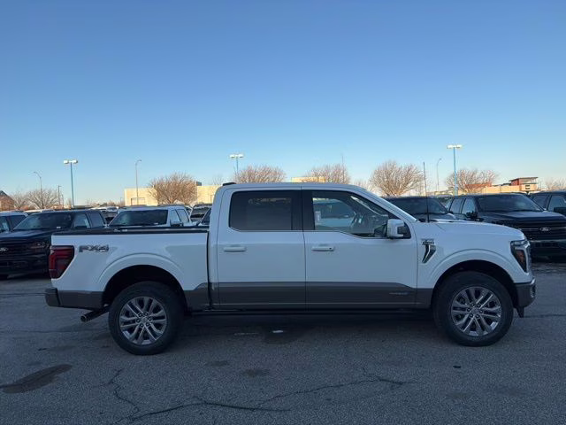 2026 Star White Metallic Tri-Coat Ford F-150 King Ranch 4X4 Truck