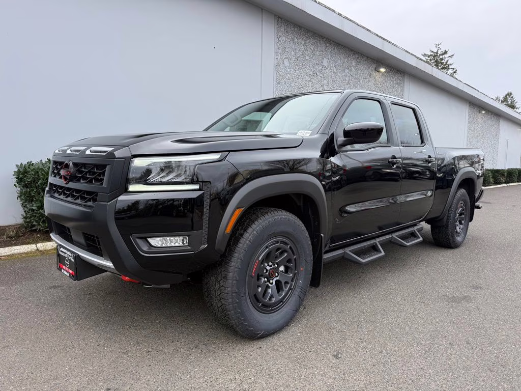 2026 Super Black Nissan Frontier PRO-4X 4X4 Truck
