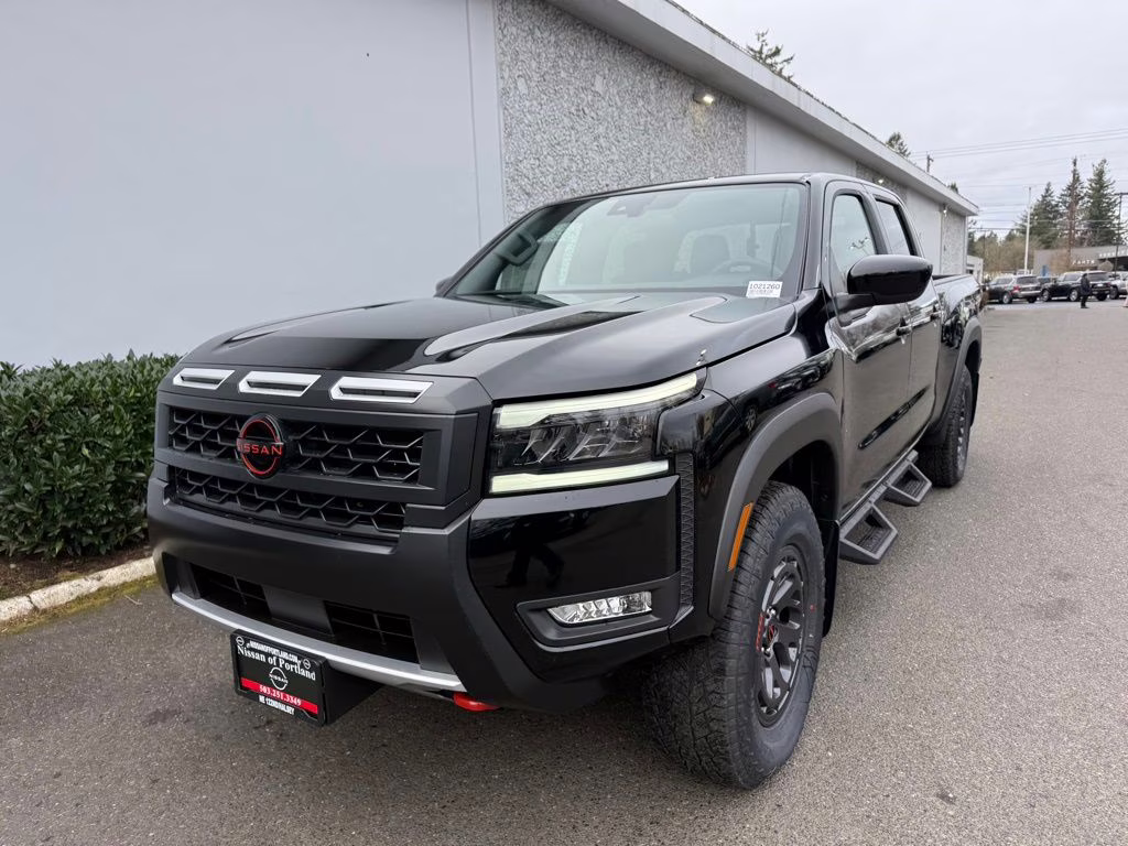 2026 Super Black Nissan Frontier PRO-4X 4X4 Truck
